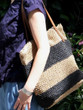 Women's Straw Bag Holiday Shoulder Woven Bag Beach Bag