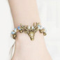 Deer Woman Sweet Woman Handmade Bracelet Ethnic Fashion Retro Ceramic Jewelry