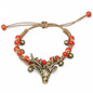 Deer Woman Sweet Woman Handmade Bracelet Ethnic Fashion Retro Ceramic Jewelry