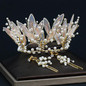 Royal Baroque Pearls Crystal Gorgeous Princess Wedding Tiara