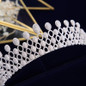 Luxurious Full Zircon Crystal Wedding Tiara