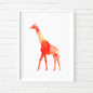 Vintage Giraffe Canvas Art Print Painting Poster, Wall Pictures For Home Decoration wall art decor,FA240