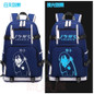 Anime Noragami cosplay Anime YATO Luminous Canvas Backpack