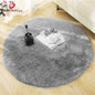 Fluffy Round Rug Carpets for Living Room Decor Faux Fur Rugs Kids Room Long Plush Rugs for Bedroom Shaggy Area Rug Modern Mats