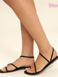 Beach Open Toe Flat Bottom Woven Sandals