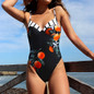 Floral Printing One-piece Swimsuit Monokini Sexy Beach Bathing Suits Swimsuits