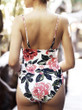 Floral Printing One-piece Swimsuit Monokini Sexy Beach Bathing Suits Swimsuits