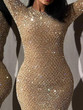 Sexy Evening Dress Perspective Sequin Dress
