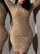 Sexy Evening Dress Perspective Sequin Dress