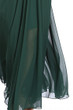 Hanging Neck Slim Dark Green Backless Sexy Big Swing Strap Beach Maxi Dress