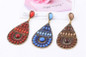 Bohemian Retro Colorful Rice Beads Handmade Earrings Jewelry