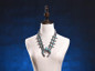 Bohemian Statement Neck Resins Big Moon Real Stone Necklaces Jewelry