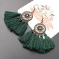 Ethnic Bohemian Drop Dangle Long Rope Fringes Retro Tassel Earrings Women Party Jewelry