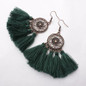 Ethnic Bohemian Drop Dangle Long Rope Fringes Retro Tassel Earrings Women Party Jewelry