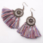 Ethnic Bohemian Drop Dangle Long Rope Fringes Retro Tassel Earrings Women Party Jewelry