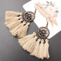 Ethnic Bohemian Drop Dangle Long Rope Fringes Retro Tassel Earrings Women Party Jewelry
