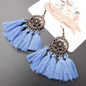 Ethnic Bohemian Drop Dangle Long Rope Fringes Retro Tassel Earrings Women Party Jewelry