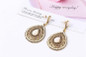 Vintage earrings fashion jewelry bohemia elegant gem rhinestone for women Xmas party