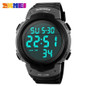 Skmei Luxury Brand Mens Sports Watches Dive 50m Digital LED Military Watch Men Fashion Casual