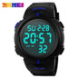 Skmei Luxury Brand Mens Sports Watches Dive 50m Digital LED Military Watch Men Fashion Casual