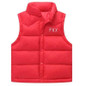 Autumn Winter 2017 Boys Girls Vest Jacket light white duck down vest Kid Cotton Waistcoat baby Vest