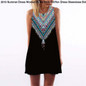 2018 Summer Dress Women Floral Print Chiffon Dress Sleeveless Boho Style Short Beach Dress Sundress