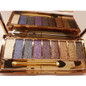 Fashion eyeshadow palette 9 colors matte glitter eye shadow makeup