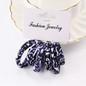 6PCS/Pack New Korean Cotton Print Hair Ropes Leopard High Elastic Headband Elegance Hair Bands For