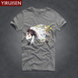 Mens T Shirts Fashion 2018 YiRuiSen Brand Men Short Sleeve T Shirt Men Casual 100% Cotton Tshirt