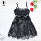 VenusFox Sexy Babydoll Lingerie Black Lace Plus Size
