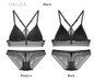 VenusFox Sexy Embroidery Lace Bra Set Lingerie Plus Size