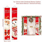 Santa Claus Banner Christmas Decoration For Home Merry Christmas
