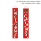Santa Claus Banner Christmas Decoration For Home Merry Christmas
