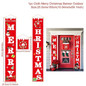 Santa Claus Banner Christmas Decoration For Home Merry Christmas