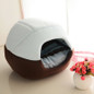 Two Uses Foldable Soft Warm Cat Dog Bed House
