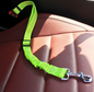 Dog Leash with connection to Seat Belt in Vehicle