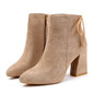 Aphixta Suede Ankle Boots