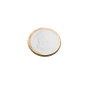 Gold-Plated Marble Coaster