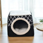 Pet bed for Cats Dogs Soft Nest Kennel Bed Cave House Sleeping Bag Mat Pad Tent Pets Winter Warm Cozy Beds  cat tent  sofa bed