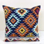 Geometric Canvas Cotton Square Embroidery Pillow Cover for Home Decoration