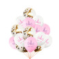 15pcs Pink Unicorn Balloon Birthday Unicorn Party Decoration Kids Latex Ballons Gold Confetti Baloons Baby Shower Party Supplies
