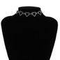 Sweet Love Heart Choker Necklace