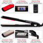 Madami LCD Ultrasonic Infrared Hair Straightener Iron
