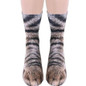 Unisex Adult Animal Paw Socks