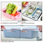 Retractable Kitchen Draining Basket
