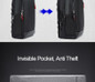 Backpack teenager men multifunction usb charging 15.6 inch laptop anti theft enlarge travel