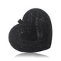 Clutch women luxury heart shape crystal bag rhinestone evening party purse shaped diamond wedding