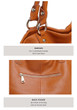 Handbag women fashion real leather tote soft genuine hobo casual shoulder messenger purse