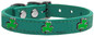 Shamrock Widget Genuine Leather Dog Collar
