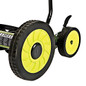 Snow Joe MJ501M 18-Inch Manual Reel Mower w/Grass Catcher, Green/Black